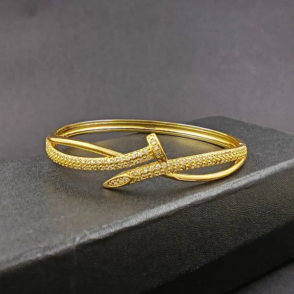 Gold Plated Kada For Girl’s & Women’s - Image 4