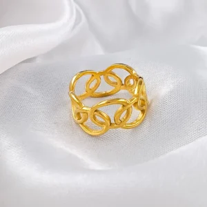 Gold Plated Ring For Girl’s & Women’s