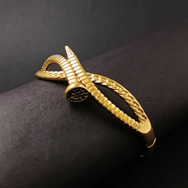 Gold Plated Kada For Girl’s & Women’s - Image 2