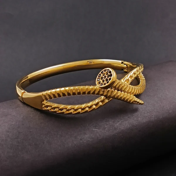 Gold Plated Kada For Girl’s & Women’s - Image 4