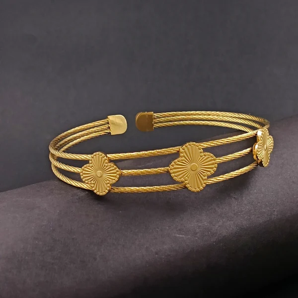 Gold Plated Kada For Girl’s & Women’s - Image 4