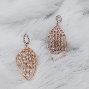 Rose Gold Plated Earrings For Girl’s & Women’s