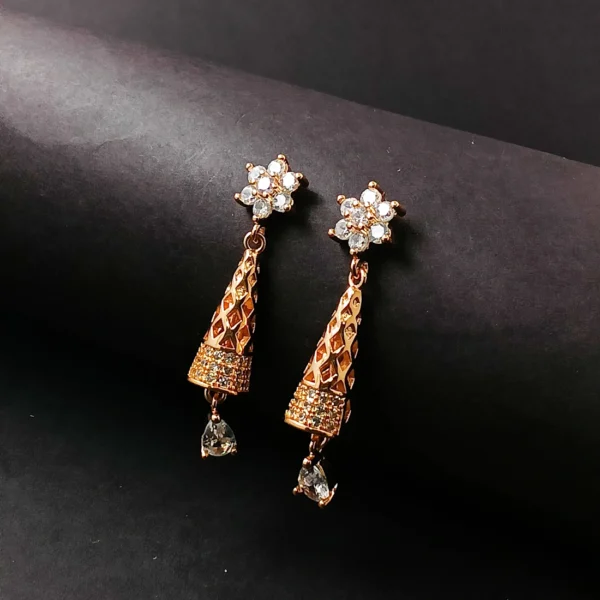Gold Plated Earrings For Girl’s & Women’s - Image 3