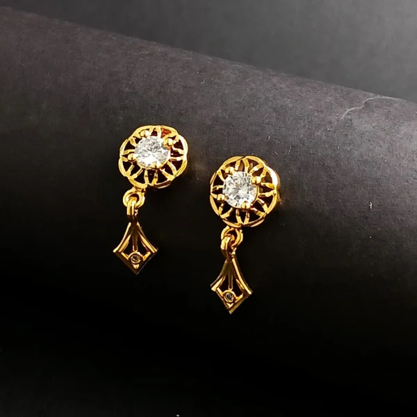 Gold Plated Earrings For Girl’s & Women’s - Image 2