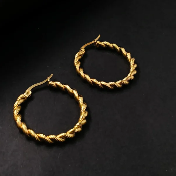 Gold Plated Earrings For Girl’s & Women’s - Image 2