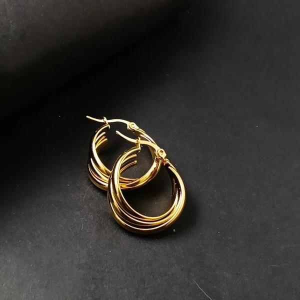 Gold Plated Earrings For Girl’s & Women’s - Image 4