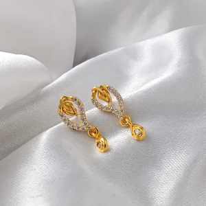 Gold Plated Earrings For Girl’s & Women’s