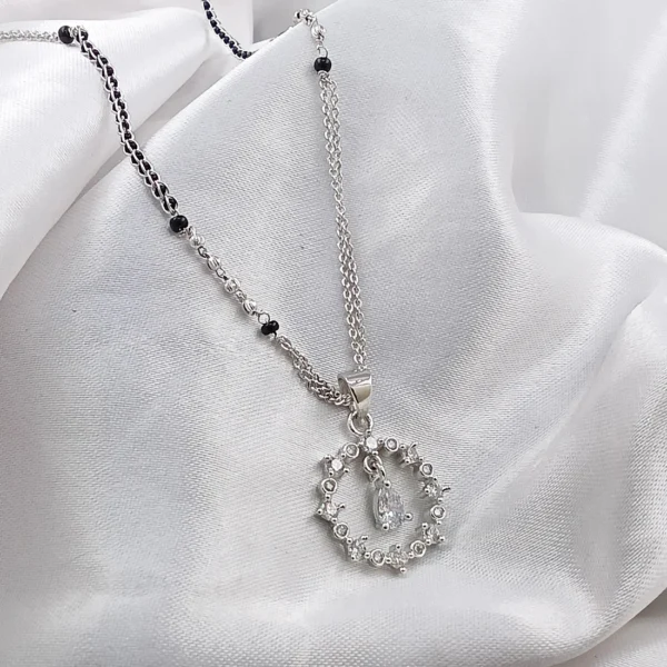Silver Plated Mangalsutra For Women’s