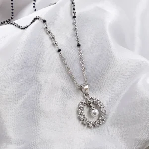 Silver Plated Mangalsutra For Women’s