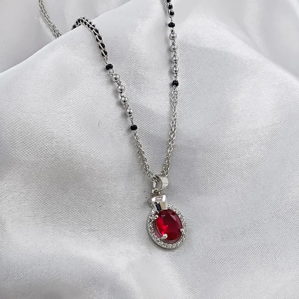 Silver Plated Mangalsutra For Women’s