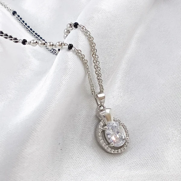 Silver Plated Mangalsutra For Women’s