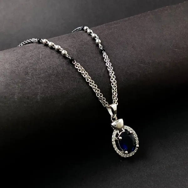Silver Plated Mangalsutra For Women’s - Image 2