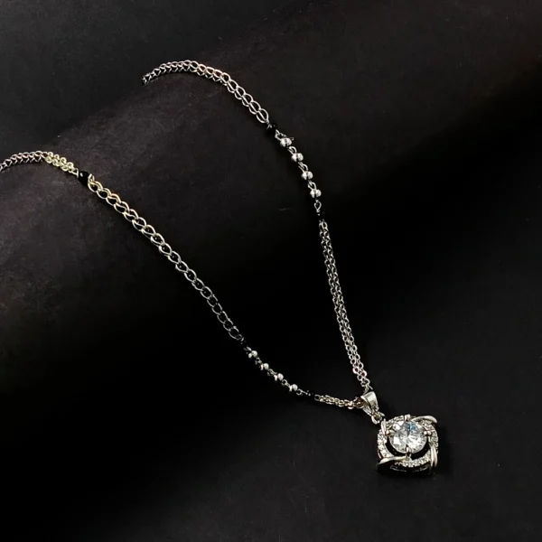 Silver Plated Mangalsutra For Women’s - Image 2