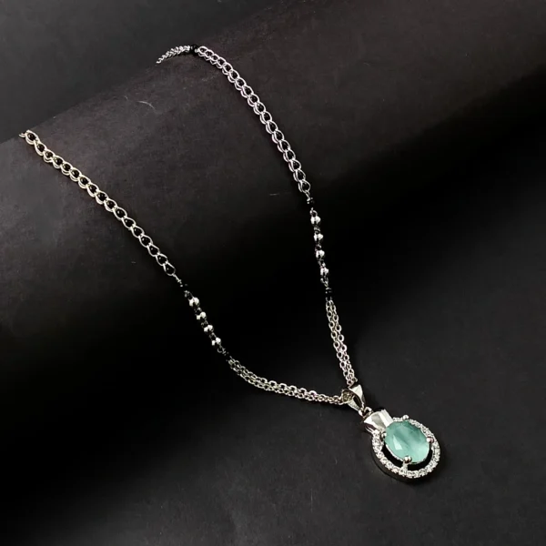 Silver Plated Mangalsutra For Women’s - Image 2
