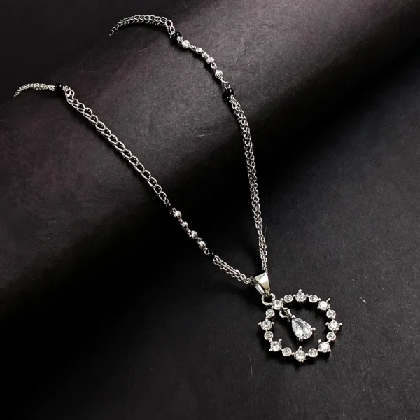 Silver Plated Mangalsutra For Women’s - Image 2