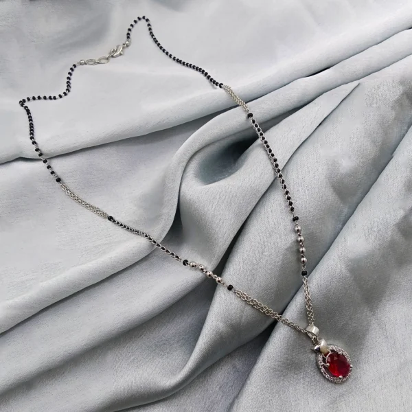 Silver Plated Mangalsutra For Women’s - Image 4