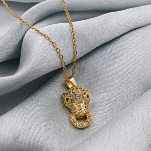 Gold Plated Chain With Pendant For Girl’s & Women’s
