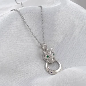 Silver Plated Chain With Pendant For Girl’s & Women’s
