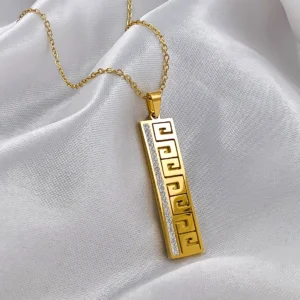 Gold Plated Chain With Pendant For Girl’s & Women’s