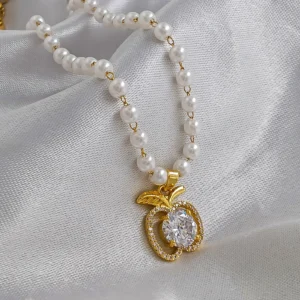 Gold Plated Chain With Pendant For Girl’s & Women’s