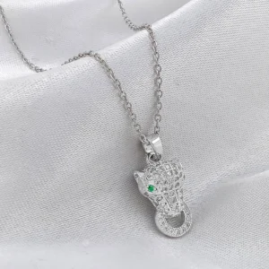 Silver Plated Chain With Pendant For Girl’s & Women’s