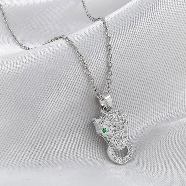 Silver Plated Chain With Pendant For Girl’s & Women’s