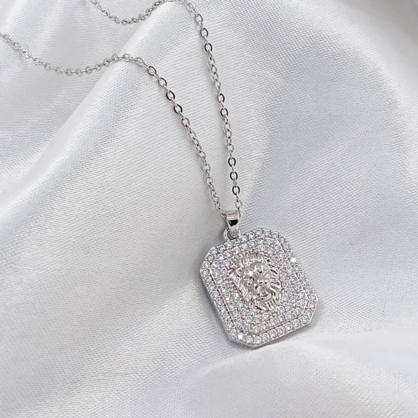 Silver Plated Chain With Pendant For Girl’s & Women’s