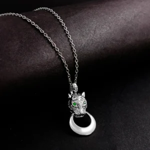 Silver Plated Chain With Pendant For Girl’s & Women’s