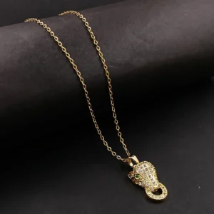 Gold Plated Chain With Pendant For Girl’s & Women’s