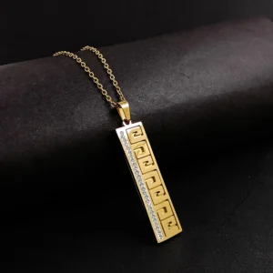 Gold Plated Chain With Pendant For Girl’s & Women’s