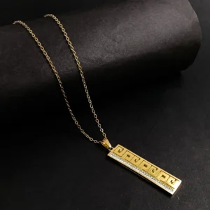 Gold Plated Chain With Pendant For Girl’s & Women’s