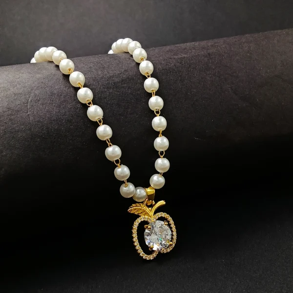 Gold Plated Chain With Pendant For Girl’s & Women’s - Image 2