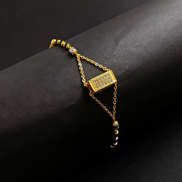 Gold Plated Hand Mangalsutra For Women’s - Image 4