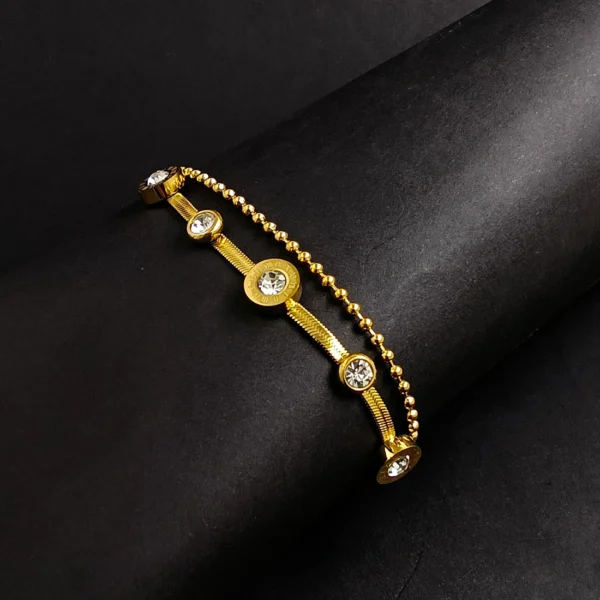 Gold Plated Bracelet For Girl’s & Women’s - Image 2