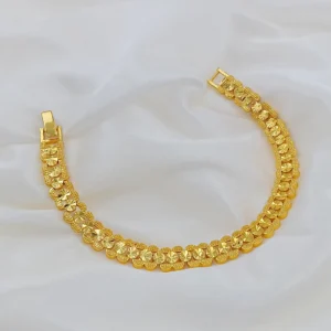 Gold-plated Stainless Steel Bracelet for Men & Boy’s