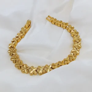 Gold-plated Stainless Steel Bracelet for Men & Boy’s