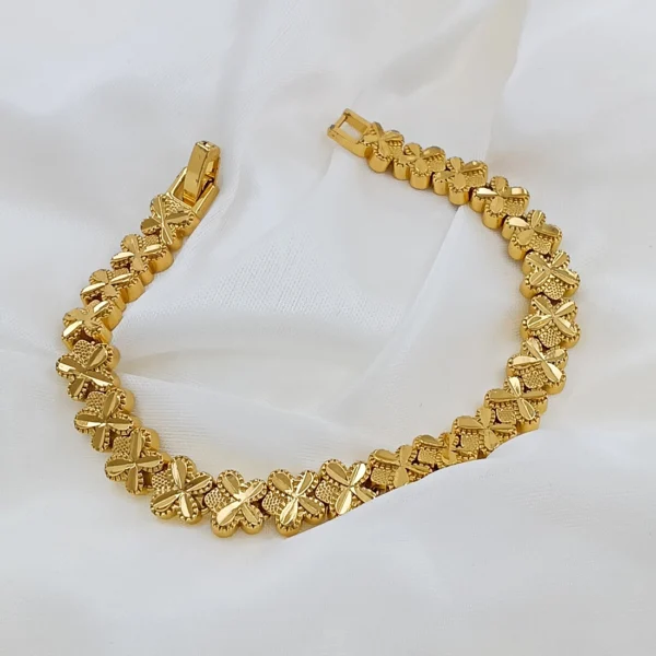 Gold-plated Stainless Steel Bracelet for Men & Boy’s