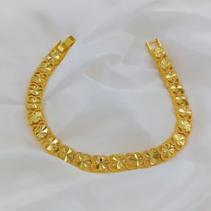 Gold-plated Stainless Steel Bracelet for Men & Boy’s