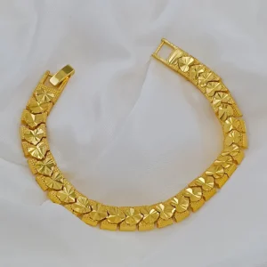 Gold-plated Stainless Steel Bracelet for Men & Boy’s