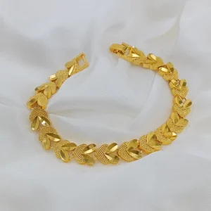 Gold-plated Stainless Steel Bracelet for Men & Boy’s