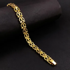 Gold-plated Stainless Steel Bracelet for Men & Boy’s
