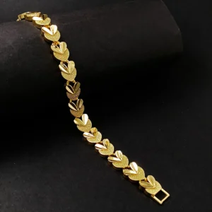 Gold-plated Stainless Steel Bracelet for Men & Boy’s