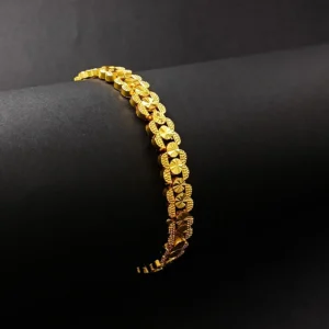 Gold-plated Stainless Steel Bracelet for Men & Boy’s
