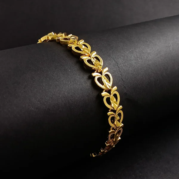 Gold-plated Stainless Steel Bracelet for Men & Boy’s - Image 4