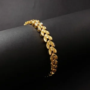 Gold-plated Stainless Steel Bracelet for Men & Boy’s