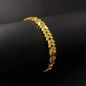 Gold-plated Stainless Steel Bracelet for Men & Boy’s