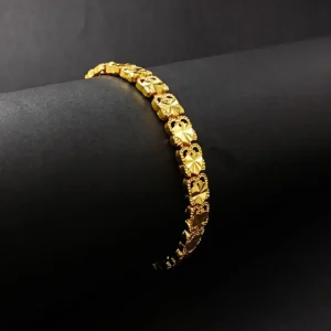 Gold-plated Stainless Steel Bracelet for Men & Boy’s