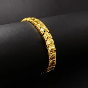 Gold-plated Stainless Steel Bracelet for Men & Boy’s