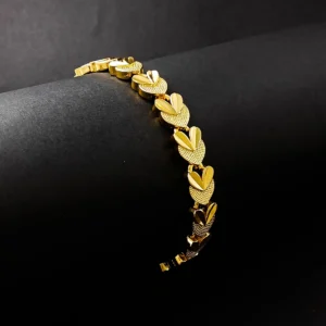 Gold-plated Stainless Steel Bracelet for Men & Boy’s