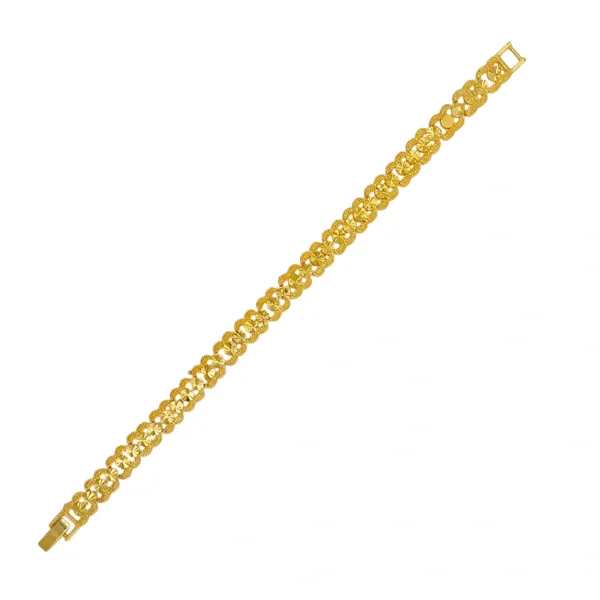 Gold-plated Stainless Steel Bracelet for Men & Boy's - Image 5